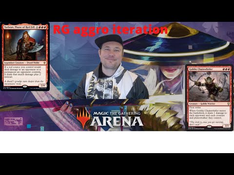 MTG Arena Red aggro with splash for coco and klothys