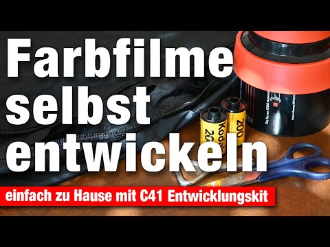 analoge Fotografie: Farbnegativfilm im C41 Verfahren zu Hause selbst entwickeln mit Digibase Kit
