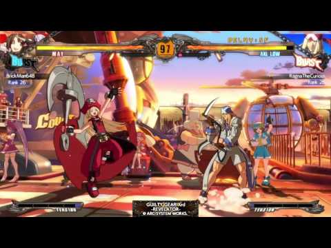 GG XrdR BrickMan648 (May) vs RagnaTheCurious (Axl) Ranked