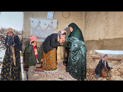 A Cold Winter Trip to the Village ❄️ Nomadic Mother’s Life