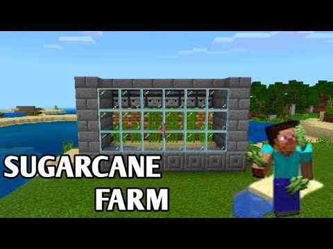 "EPIC Minecraft Sugarcane Farm Tutorial for Noobs!" #prostrats