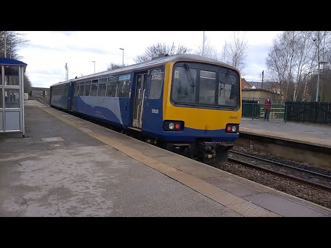 144012 Northern Leaving Coinsborough Railway Station