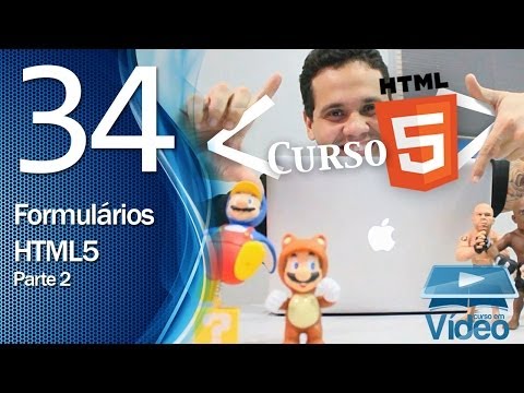 Curso de HTML5 34 Formulários em HTML5 parte 2 by Gustavo Guanabara