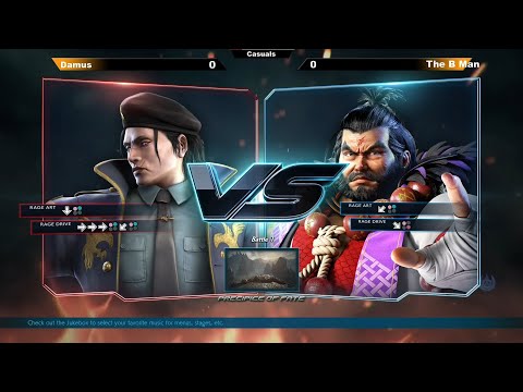 AFAS Tekken 7: Season 7 Vol. 4: Winners Round 1 - Damus (Dragunov) vs Bman (Ganryu)