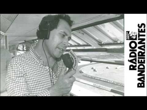 O primeiro gol narrado por José Silvério na Rádio Bandeirantes