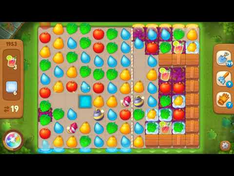 Gardenscapes Area 9 Day 1 Level 1953 - No Boosters Or Hacks