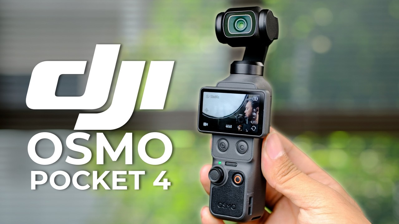 DJI POCKET 4 | Bisa 4K 240 FPS! Tetap Terjangkau