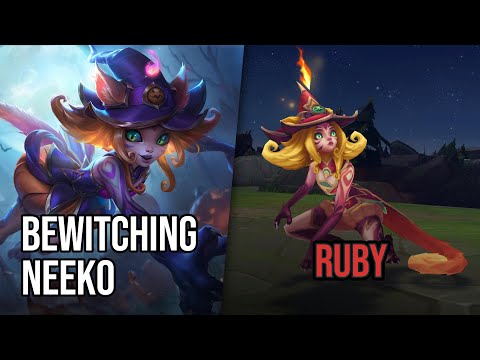 Ruby Bewitching Neeko Skin | League of Legends | Chromas Skin