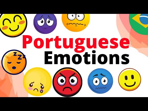 Learn Portuguese Emotion Words ||| TOP EMOTION WORDS IN PORTUGUESE