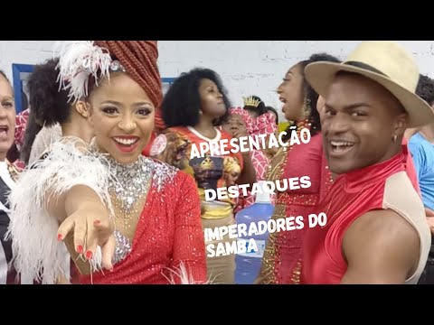 Apresentação Grupo Show Imperadores Do Samba Na Quadra Da Vila Isabel Carnaval POA 2024