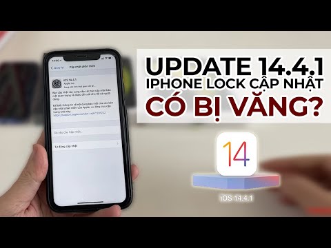 Hướng dẫn update 14.4.1 mới nhất, iPhone Lock cập nhật có bị văng không? Có còn ghép sim được không?