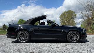 2012 Ford Shelby GT500 Convertible Top Operation