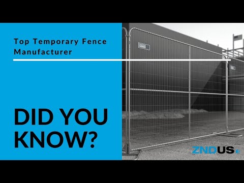 Top Temporary Fence Manufacturer