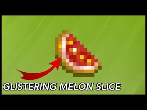 RajCraft - What Is The Use Of Glistering Melon Slice In Minecraft?