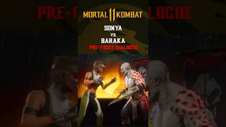 Download lagu MK11 Sonya vs Baraka Pre-Fight Dialogue mp3