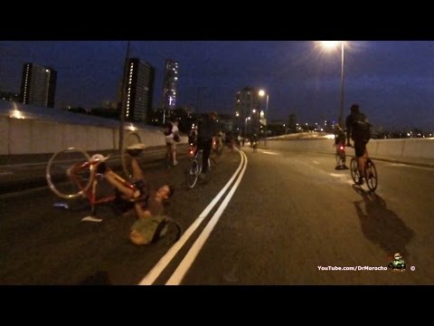 Cyclist Crash  #CriticalMass