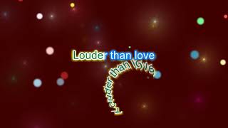 TKA karaoke - Louder Than Love