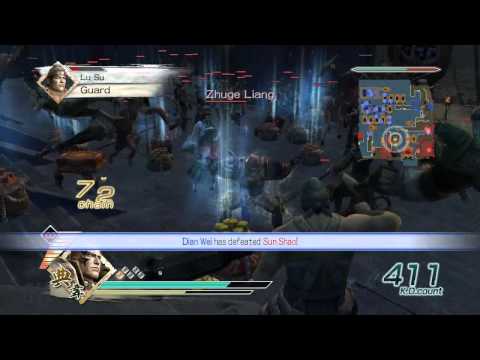Let's Play Dynasty Warriors 6 Dian Wei(Wei pt4) Battle of Chi Bi