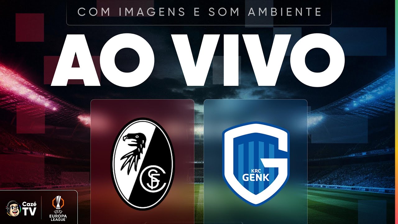 AO VIVO E COM IMAGENS (SOM AMBIENTE): FREIBURG X GENK | EUROPA LEAGUE 25/26 | OITAVAS DE FINAL