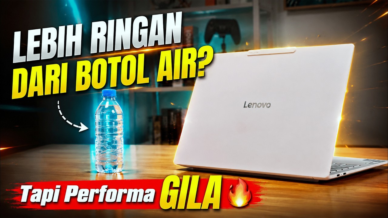Laptop 900 Gram yang Bisa Ngedit & Render 4K! Review Lenovo Yoga Slim 7i Ultra Aura Edition