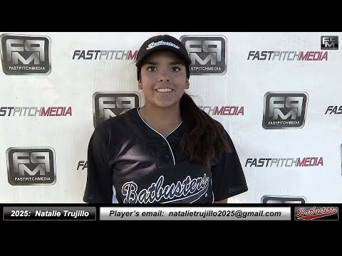 2025 Natalie Trujillo Pitcher and Third Base Softball Recruiting Skills Video - Batbusters - Vigil