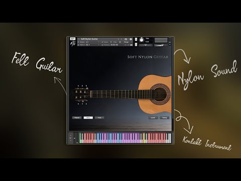 Realistic Nylon Guitar For KONTAKT