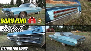 CLASSIC 1967 PONTIAC GRAND PRIX TRUE SURVIVOR BARN FIND | RESCUE DETAIL