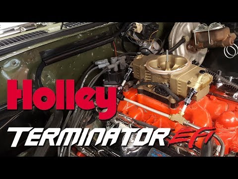 Holley Terminator Stealth EFI Installed - 1968 Chevelle SS