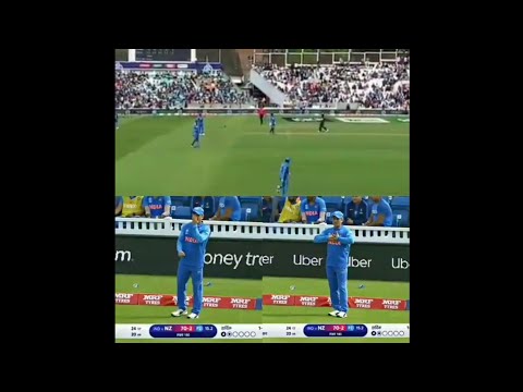 MS Dhoni Spotted fielding in 2019 World Cup | Dhoni fielding video