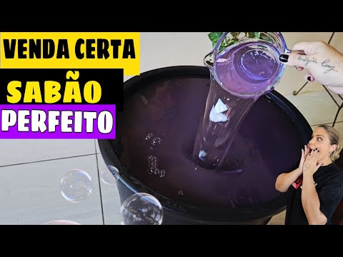 🔥O SABÃO CASEIRO QUE VAI COLOCAR MUITO DINHEIRO NO SEU BOLSO!😱🤑
