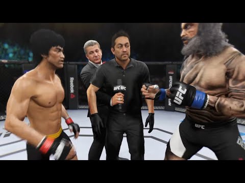 UFC 2 - Bruce Lee vs. Bearded Demon - Crazy UFC 👊🤪