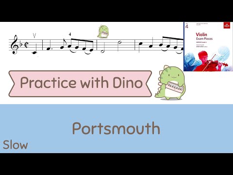 (Slow) Portsmouth ABRSM 2020-2023 Violin grade 4 (A1)