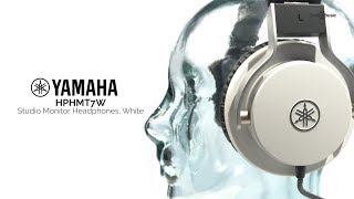 Video thumbnail for Yamaha HPHMT7W Studio Monitor Headphones, White | Gear4music by Gear4music Guitars