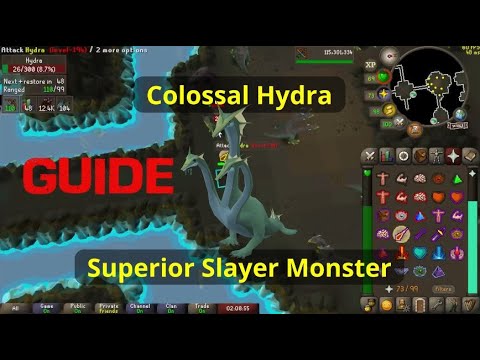 Colossal Hydra Guide - Superior Slayer Monster - OSRS