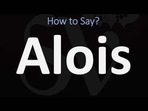 How to Pronounce Alois? (CORRECTLY)