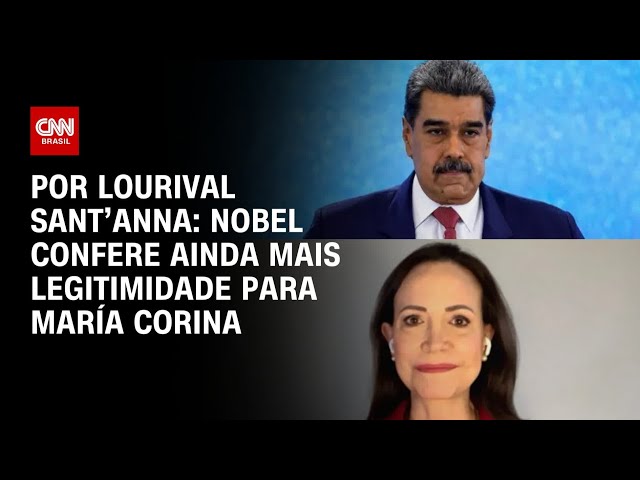 Análise: Nobel de María Corina dá respaldo político para a intervenção dos EUA | CNN PRIME TIME