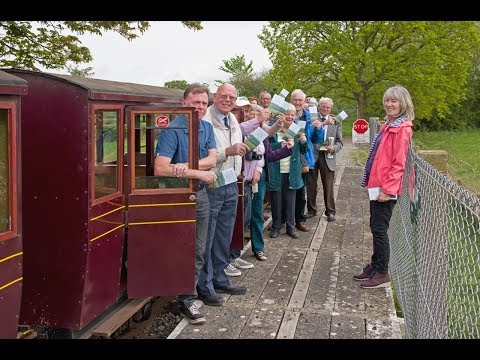 Great Days Out On the Blackmore Vale Line Guide  Launch At The Gartell Light Railway On 1st May 2019