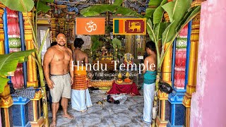 My First Time Ever in a Hindu Temple! | Sri Lanka 🇱🇰