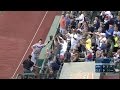 MIN@CLE: Mauer reaches into stands to make the catch