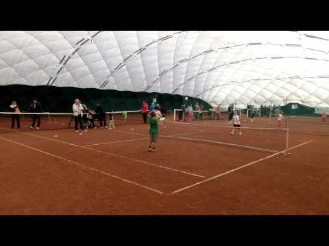 Kuba Menšík-Honza Hrazdil Brno Minitenis 1.4.2012