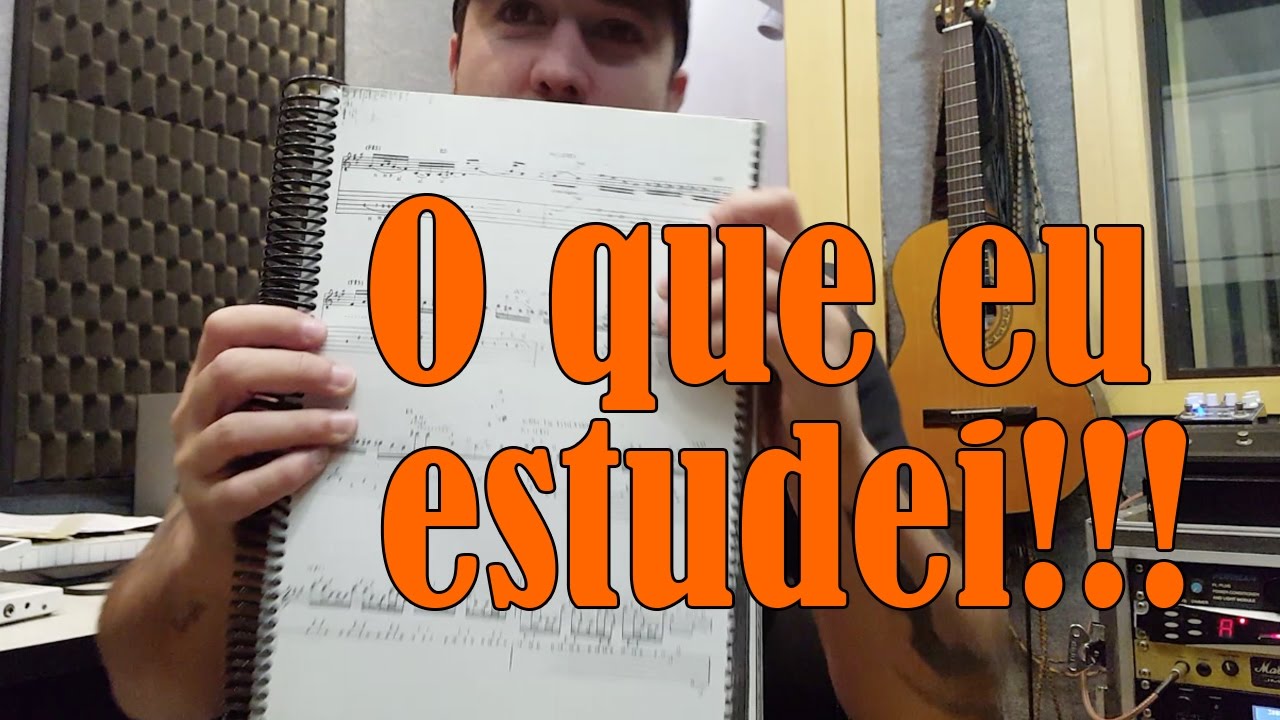 O que eu estudei !!!