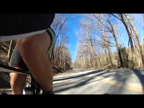 Fighting Creek Gap descent with Treehouse Racing