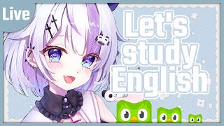 【  duolingo 】Let's study English / 英語 の お勉強🖤💭【 Vtuber / 朝配信 / 朝活 / morning streaming 】