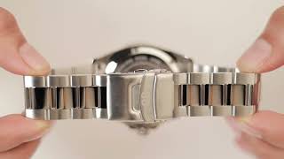 ساعة ماستر ستيل طوق متحرك ميناء أسود 31