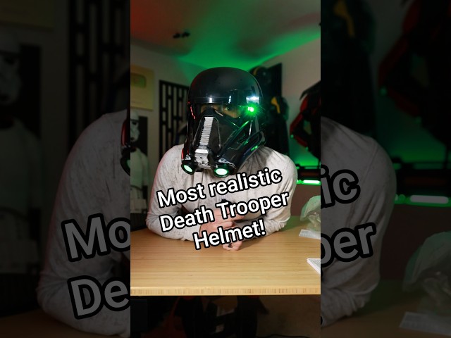 Vídeo relacionado con Star Wars The Black Series, Casco electrónico premium de Imperial Death Trooper, Artículo para juego de rol de adultos