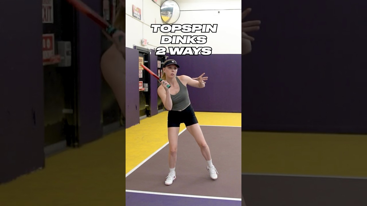 Topspin Dink vs. Roll Dink: The Difference Most Players Miss