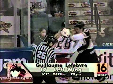 Lawrence Nycholat vs Guillaume Lefebvre