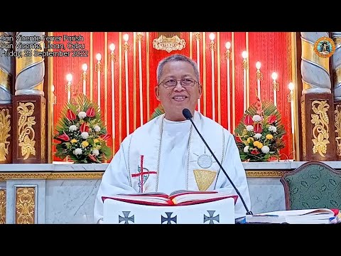 "Unsaon pagsulbad ang problema?" 09/23/2022 Misa ni Fr. Ciano Ubod sa SVFP.