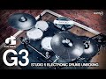 Gewa G3 Studio 5 electronic drums unboxing & playing by drum-tec