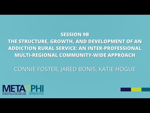 Session 9B: The structure, growth, and development of an addiction rural service